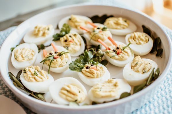 Easter-Themed, Dairy-Free Deviled Eggs - Notes From Jo